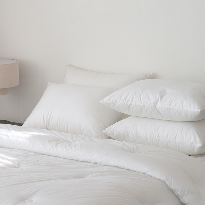 그래이불 고밀도 수피마 코튼 100수 부드러운 호텔식 베개커버