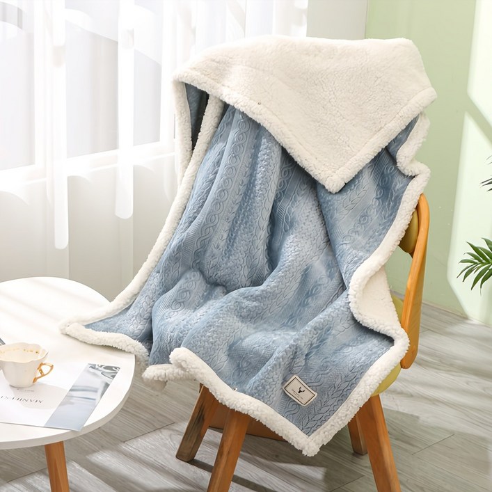 짜임무늬 망토 담요