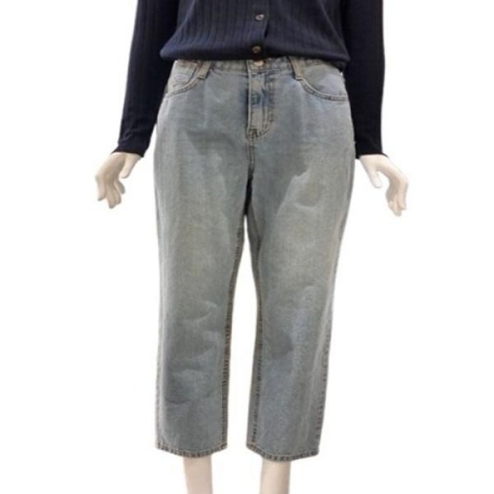 시에로 세미 배기 스텐다드핏 데님 팬츠SK2DPF175