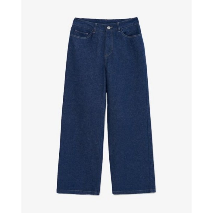 라코스테 LACOSTE (여성 25FW 세미와이드 캐주얼 데님팬츠 HF608E-55N 36L (블루) 396