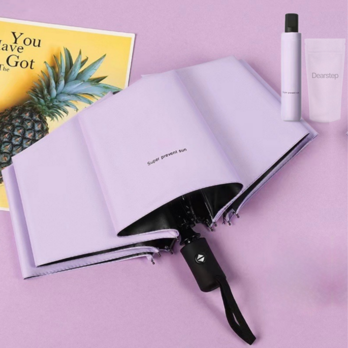 린플 초경량 암막 우산 양우산 3단 우양산 미니 양산