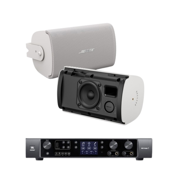 BOSE FS4SE 20평형 매장 스피커 인티앰프 세트 음향패키지, 블랙 BOSE FS4SE 20평형 매장 스피커 인티앰프 세트 음향패키지, 블랙