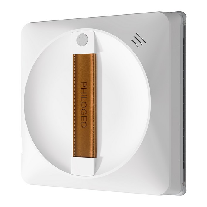 PHILOGEO 스마트 창문로봇청소기 63mm 초슬림 AI 시스템 초고청정효율 2025최신형, 화이트