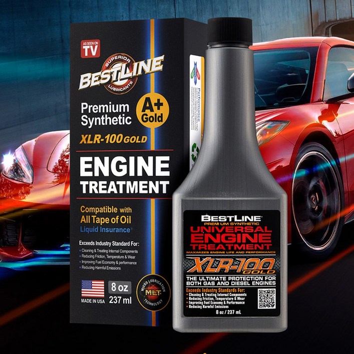 미리내티씨 베스트라인 엔진코팅제 237ml 연료첨가제 디젤 가솔린 엔진보호제 소음감소 출력향상 테핏소음, 1세트, 가솔린휘발유