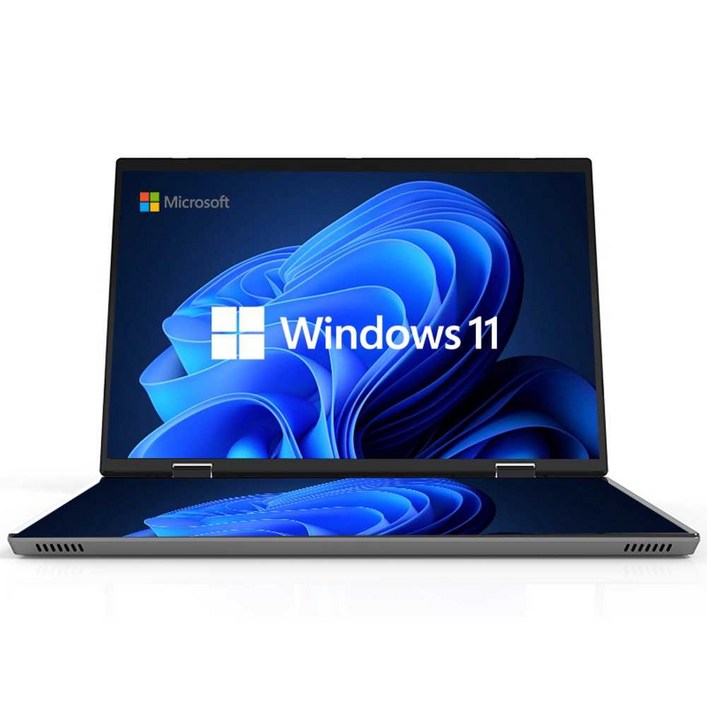 듀얼스크린 태블릿 노트북 360도 10.5인치 모니터 양면 포터블