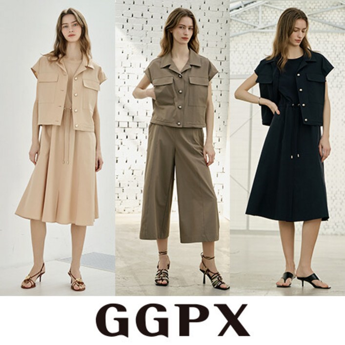 25SS GGPX  원피스 셋업 3종 재킷,원피스,팬츠 모두