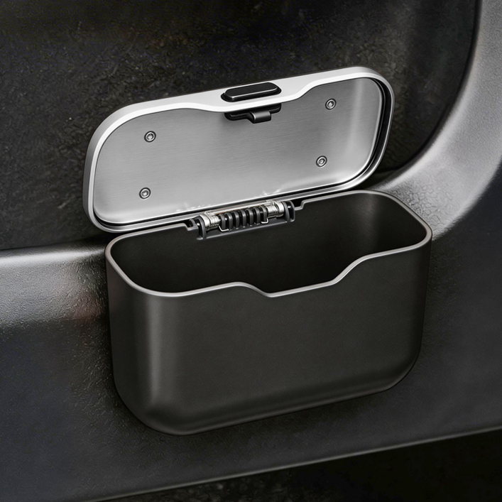 오이키 차량용 쓰레기통 자동차 수납 겸용 미니 휴지통 + 봉투 30매 포함