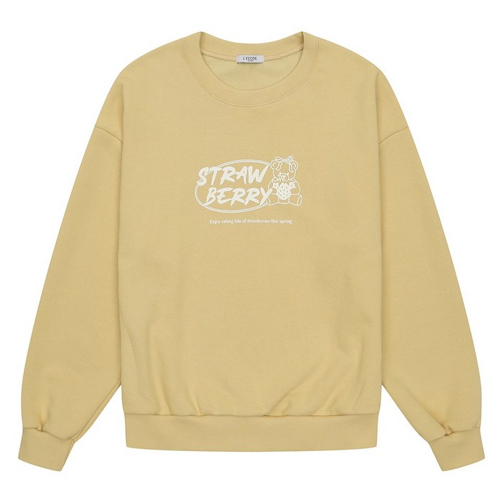 레코브 프린팅 포인트 맨투맨 티셔츠LC41D2LT012X