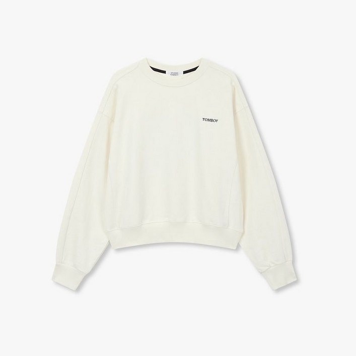 스튜디오 톰보이 42 백로고 맨투맨 9105322113 306740