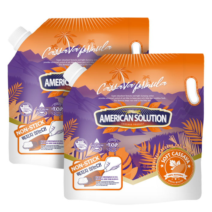 아메리칸솔루션 소프트 카사바 5.9kg2봉
