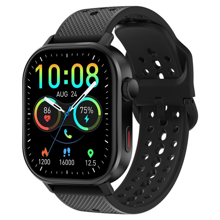 와피크 아웃도어 스마트워치 ST60 Amoled 2.13인치 GPS SOS통화 AI운동인식 스포츠시계