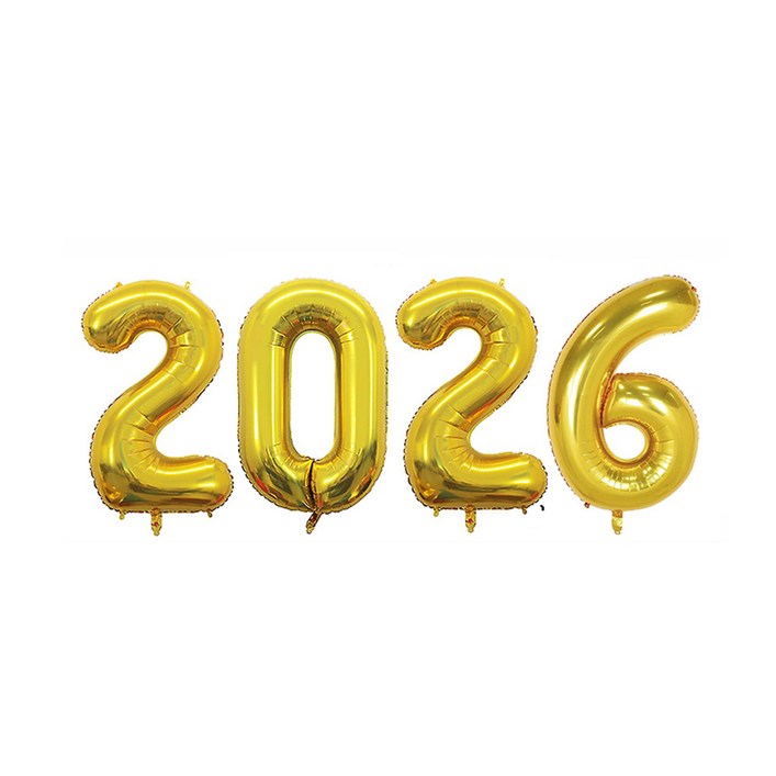 올리브파티 2026 초대형 풍선 샴페인 신년 파티 용품 세트 패키지