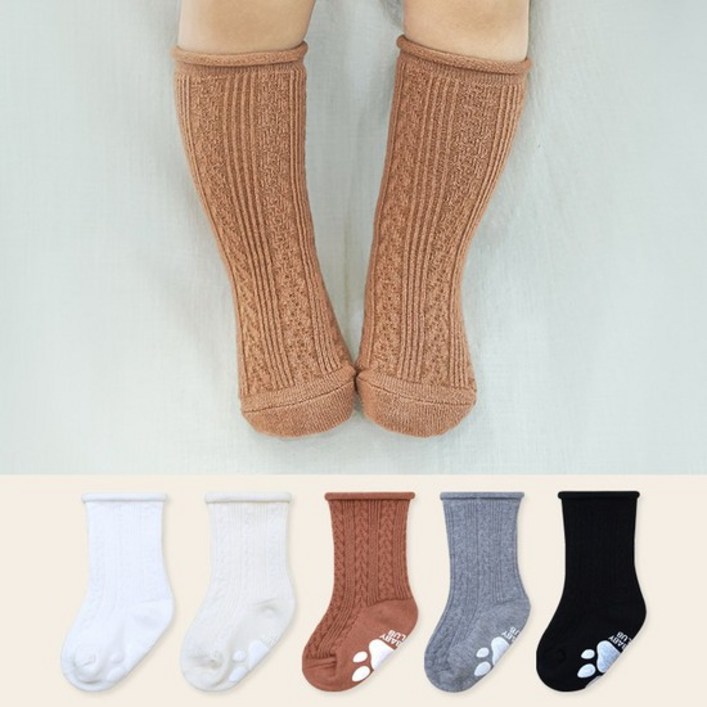 [하이베이비클럽] 꽈배기돌돌이양말0~4세 /돌아기양말/유아양말/아기니삭스/아기양말/출산선물/