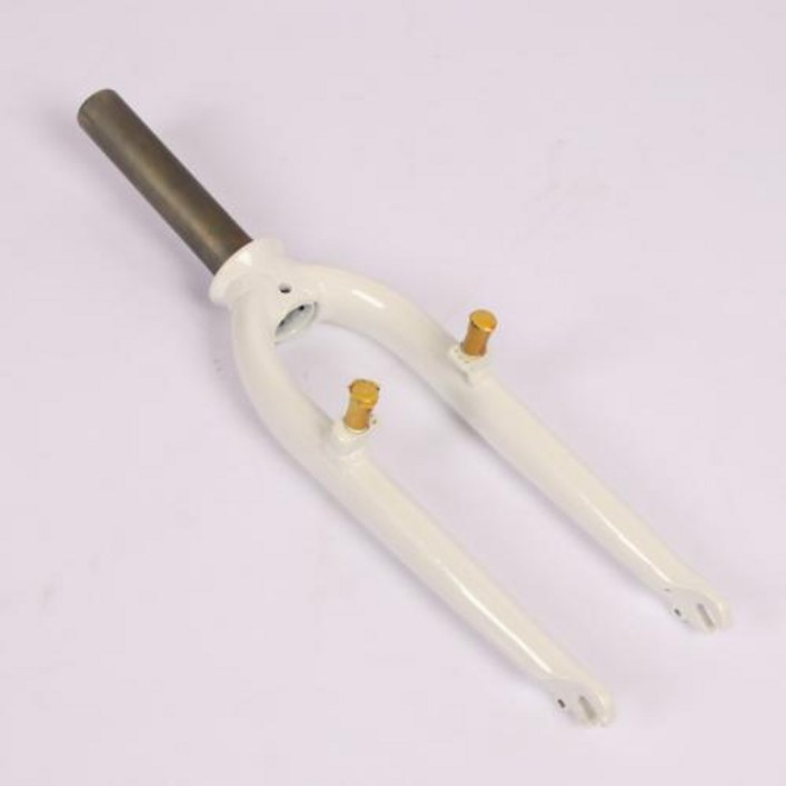 DH 20 인치 접이식 자전거 포크 합금 알루미늄 페인트 V 브레이크 자전거 포크 74mm 하드 포크