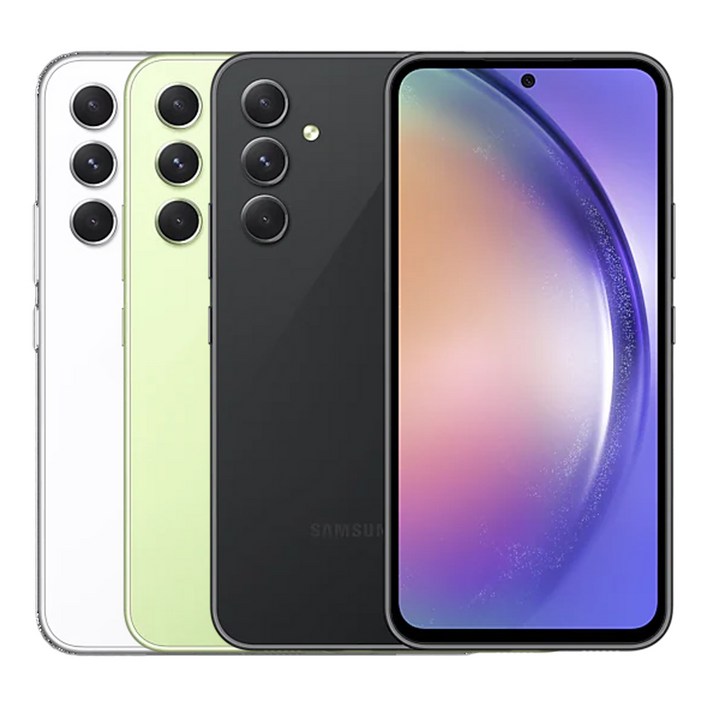 새상품급  삼성전자 갤럭시 퀀텀4 5G A54 SMA546 저장용량 128GB 공기계