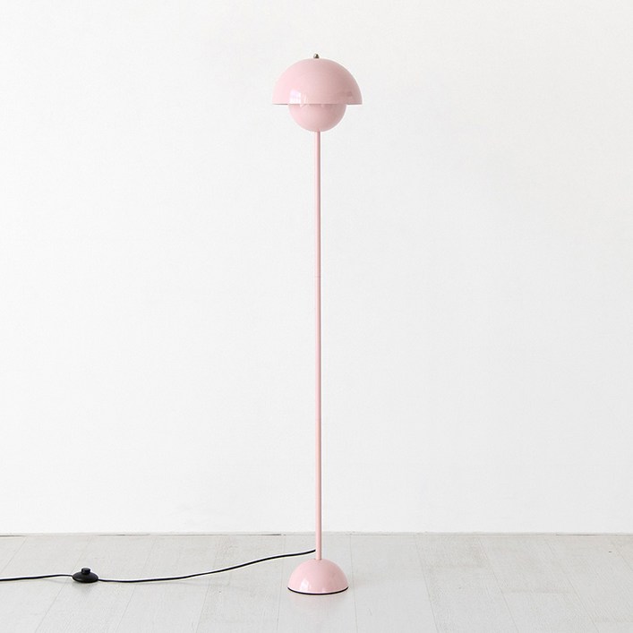 HABOL 장스탠드 E26 138cm KS2247FS, 핑크1066.1425