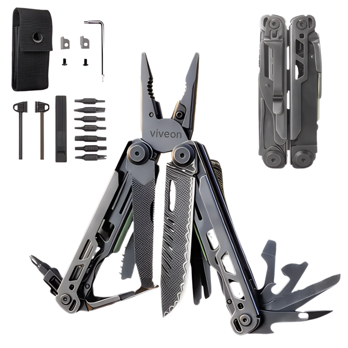 비브온 28 in 1 만능 공구 맥가이버칼 멀티툴
