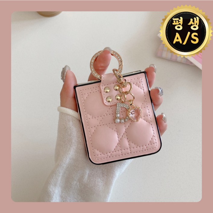 D.ple 명품 케이스 가죽 링 케이스 제트플립 지플립