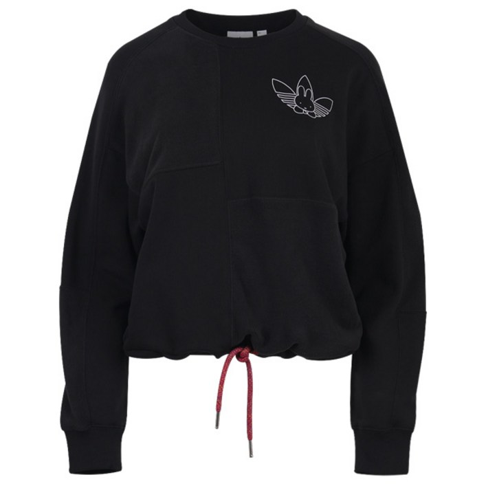 여성 MIFFY PF 크루 맨투맨 긴팔 티셔츠 HY7263