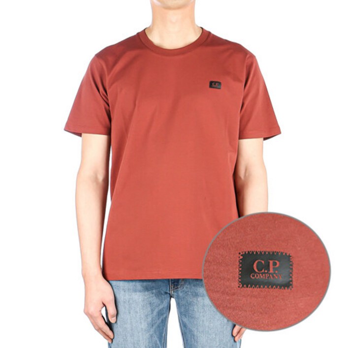 [CP컴퍼니] 23SS 남성 반팔 티셔츠 (14CMTS069A 006011W 349)