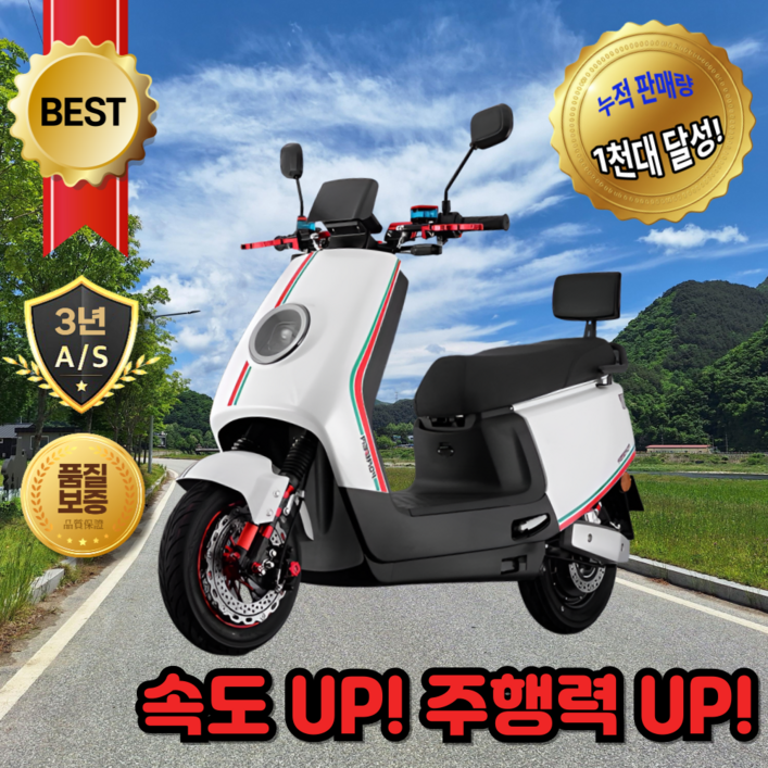 볼트온 R1 Max 전동스쿠터 오토바이 전기 자전거 스쿠터 바이크 출퇴근, 블랙데칼