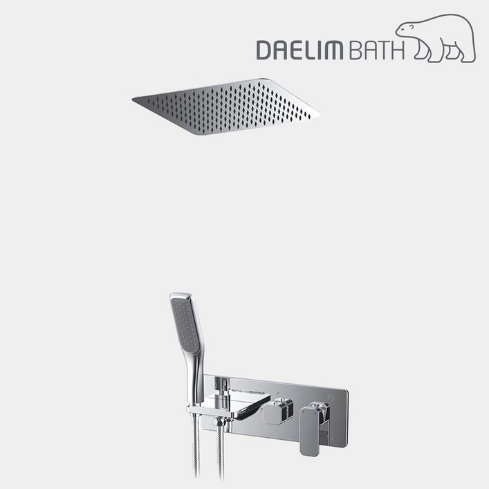 대림바스 DLB9119 매립형 샤워 욕조 레인 해바라기 수전 2WAY 3WAY 옵션선택 DLB9119 토수구형