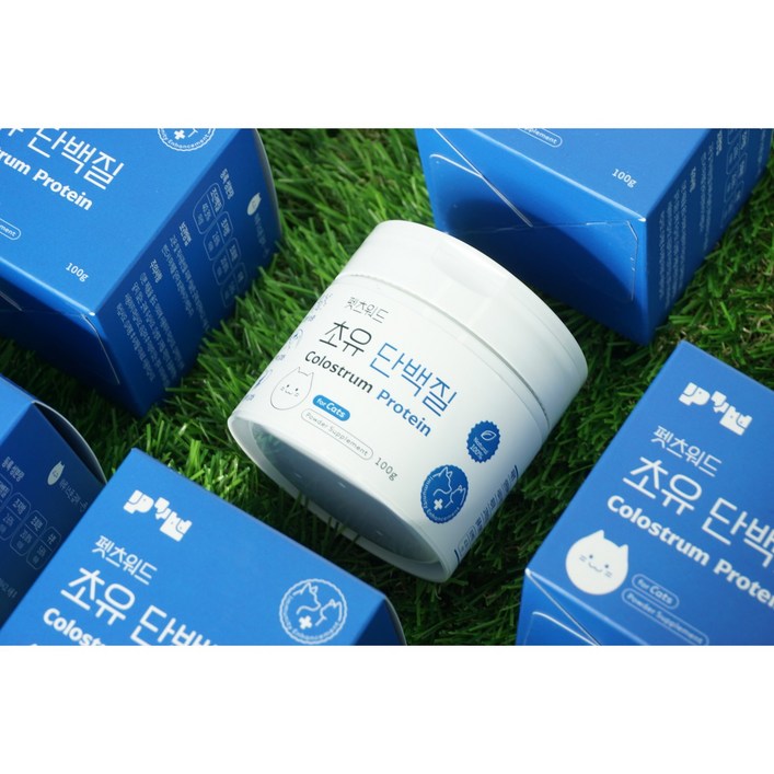 펫츠워드 초유 단백질 for Cats 100g 면역건강 유산균 엘라이신 타우린 구내염 필수 영양제, 1개