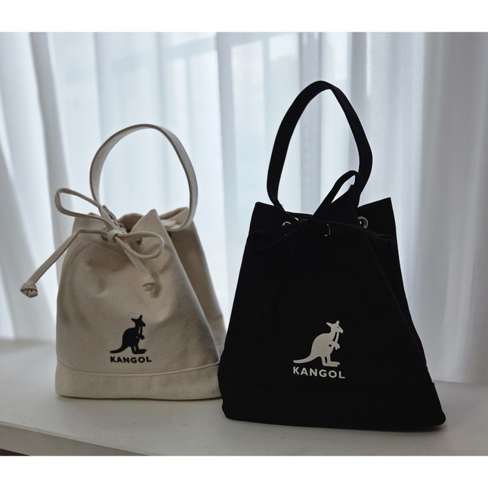 국내백화점 캉골 여성 뉴 엠버 캔버스 미니 버킷백 크로스백 숄더백  국내생산 버라이어티팩 양말