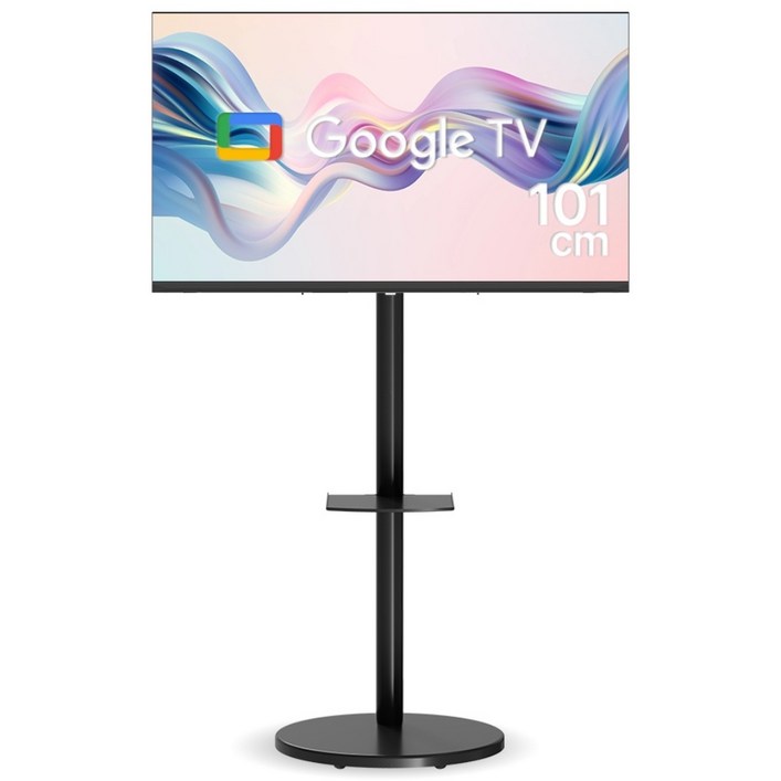 10 환급가전위드라이프 스마트 40인치 삼탠바이미TV 무빙라이프세트 구글 1등급 이동식티비 안드로이드, 40인치, WLTSTB2 블랙, 스탠드형, 고객직접설치