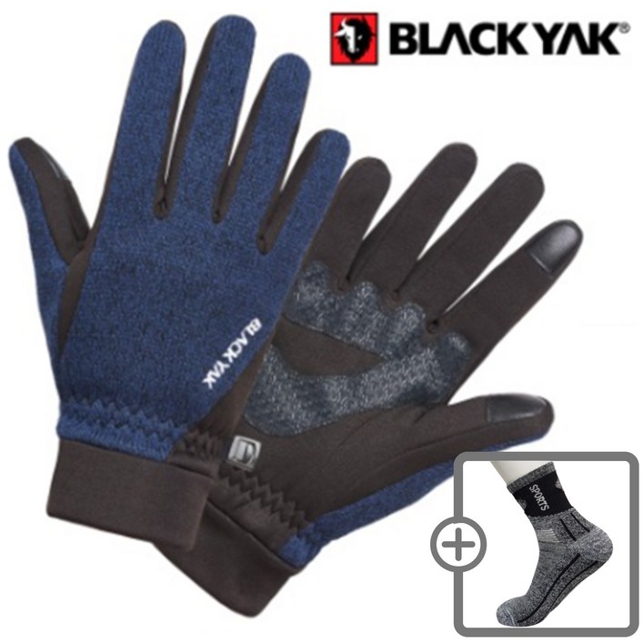 블랙야크 방한 장갑양말 증정 스마트폰 터치 가능,여성장갑 남성장갑