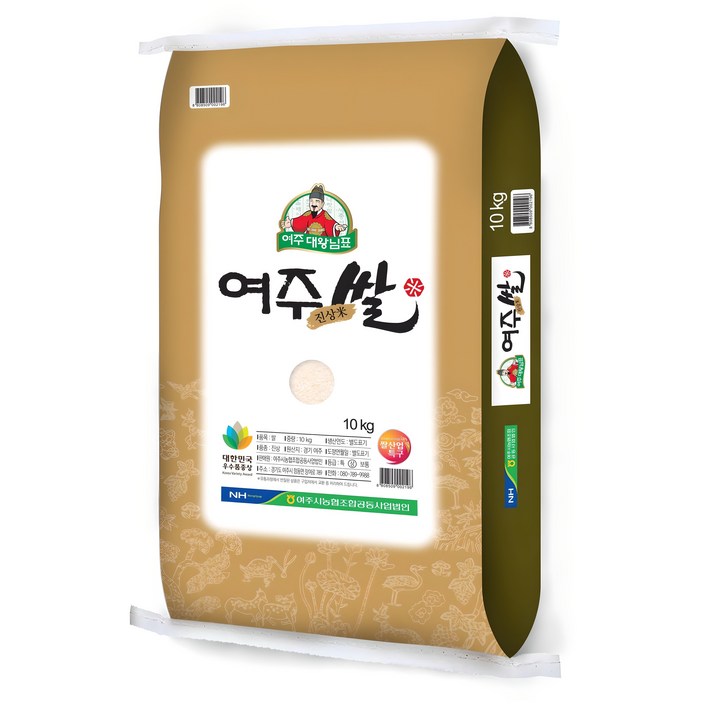 대왕님표 2025년 햅쌀 여주쌀 진상미, 상등급, 10kg, 1개