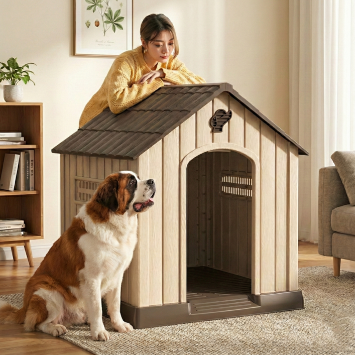 홈메이드 강아지집 애견 하우스 실내 실외 야외 개집 반려동물 대형견 초대형집