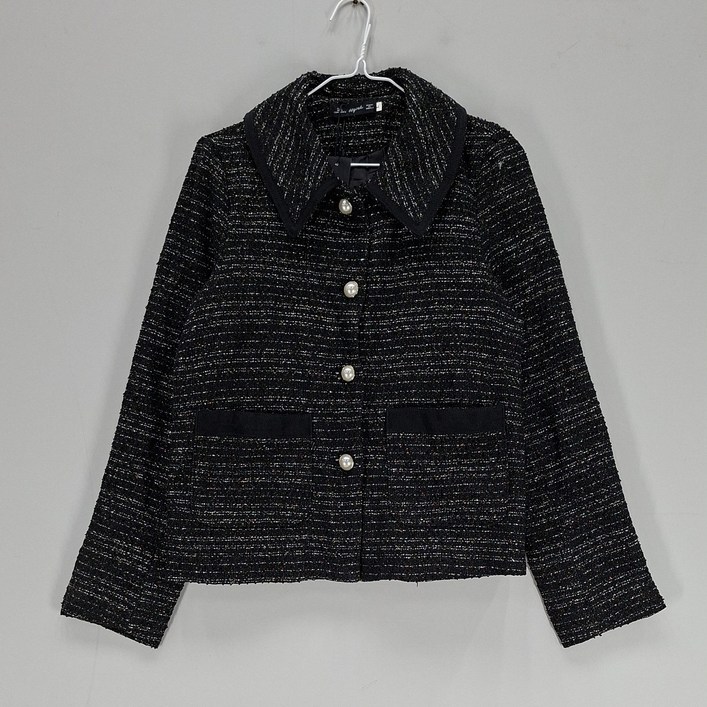 재고상품 육육걸즈 여100 재킷 가을겨울 블랙 02191