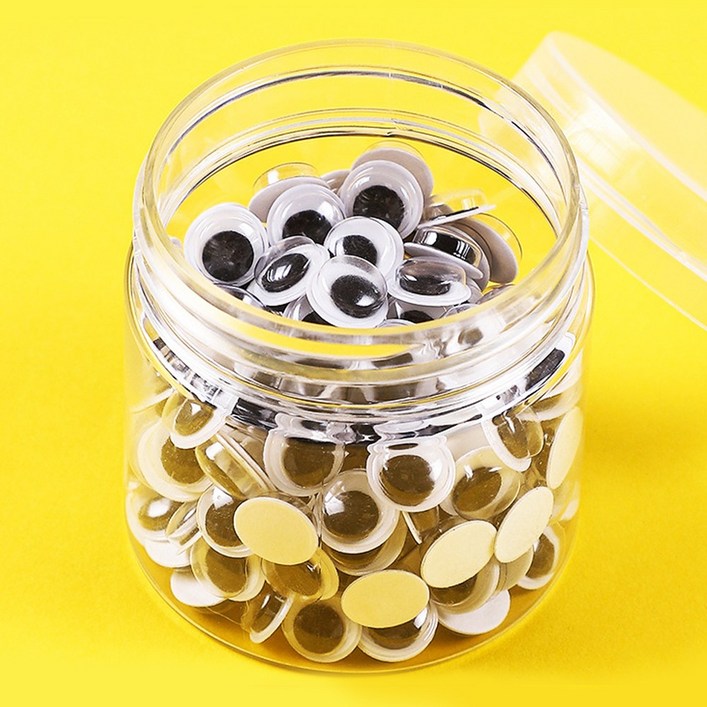 10mm 스티커 눈알 10g 유아 만들기 소품