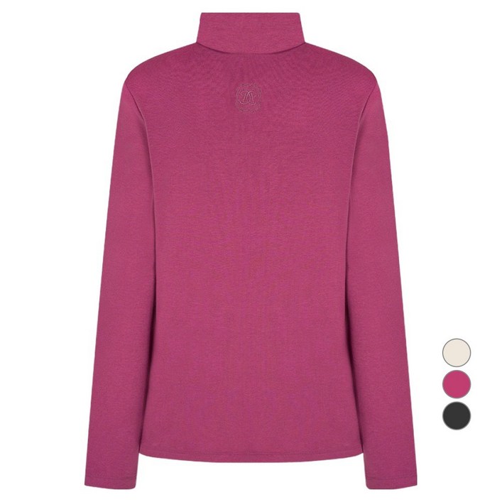 샤트렌 여성용 반목폴라 티셔츠 HCCWTS803