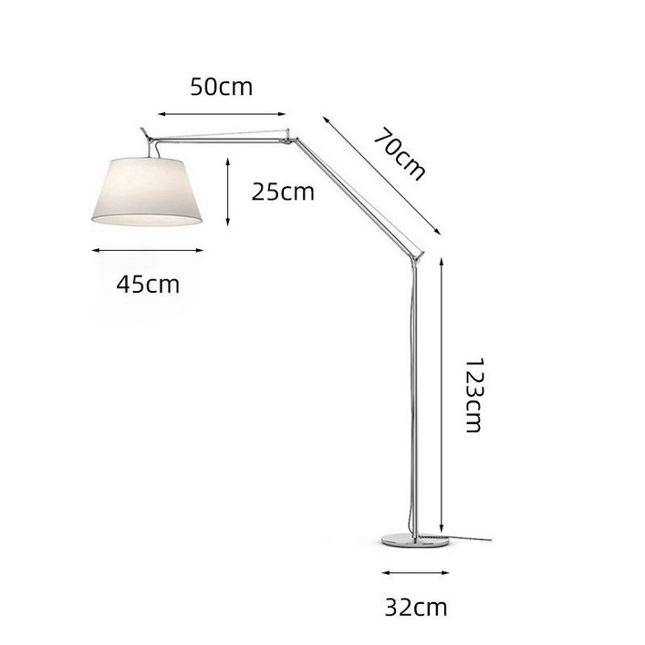 활장 스탠드 아르떼미데 톨로메오 메가 플로어 램프 인테리어 소품 장스탠드 거실 롱스탠드