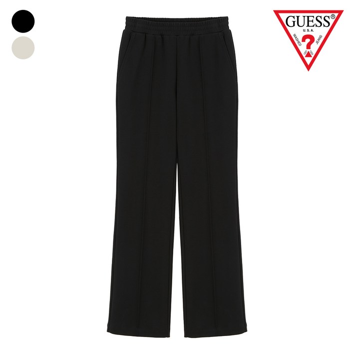 게스 여성 애슬레저 핀턱 팬츠 RO1K04J2