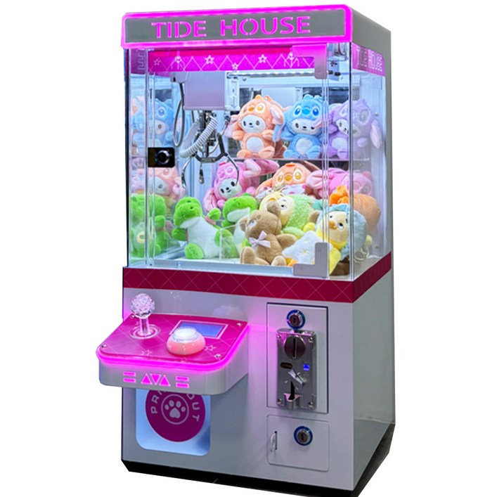 미니 인형 뽑기 기계 키링 문방구 가정용 키덜트용