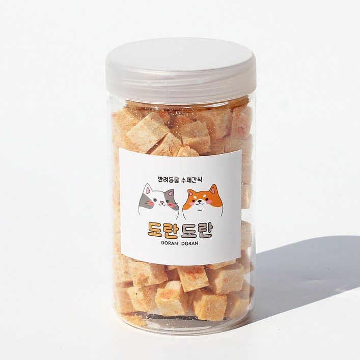 도란도란 동결건조 닭가슴살당근 큐브 35g 70g 강아지 트릿 수제간식