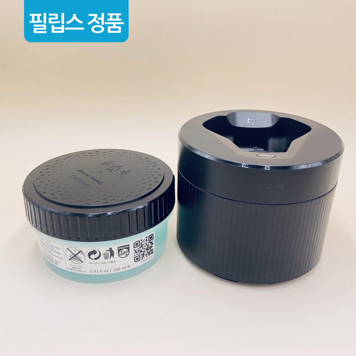 정품 필립스 면도기 SkinIQ 5000 7000 9000 세척 스테이션 세정액 포함 스킨아이큐 전용 카트리지 스마트클린 자동클렌징팟 세척기+세척액