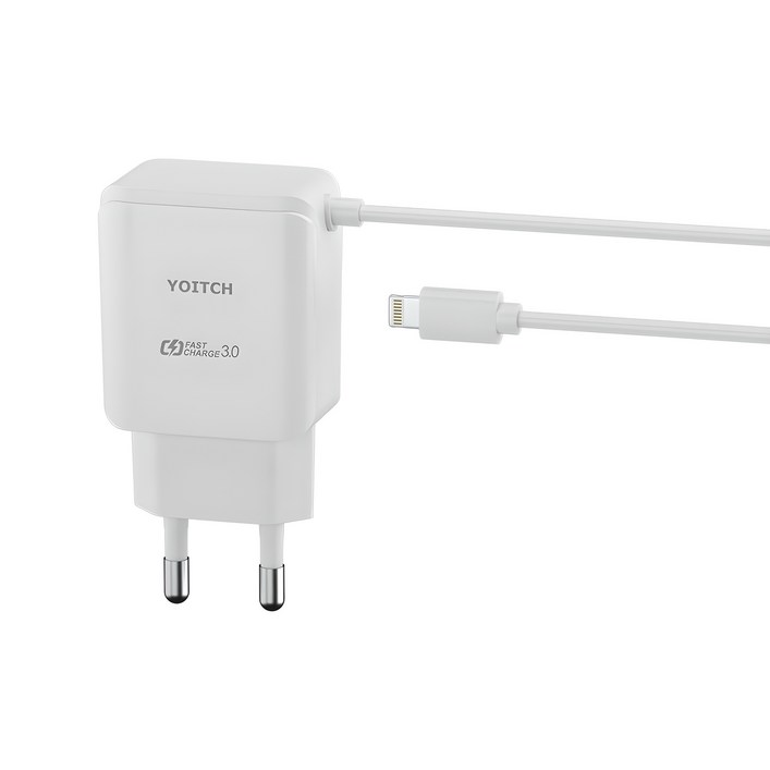 요이치 라울 2세대 18W 일체형 고속충전 케이블 8핀