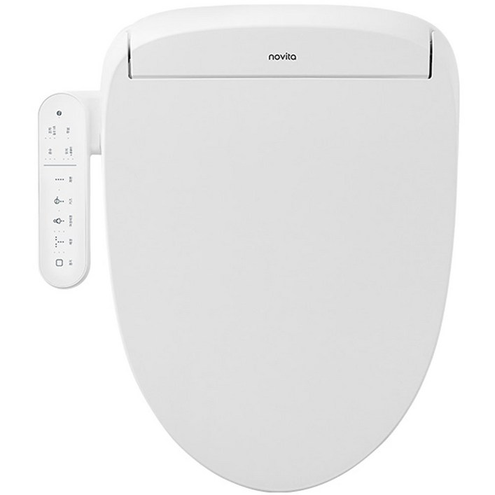 노비타 IPX7 방수 직수 공기방울 연속 온수 세정 비데 BDECS301SB