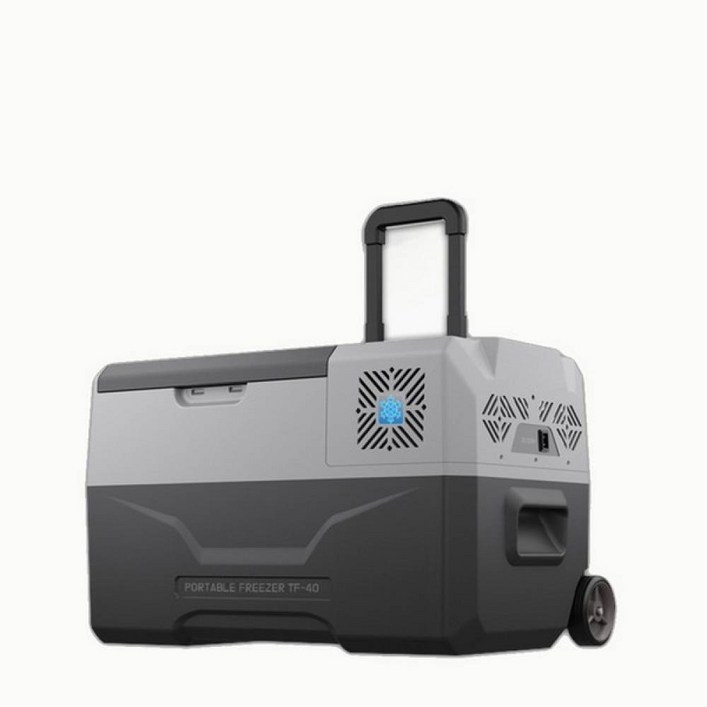 유무선겸용 이동식 냉장고 50L TFB-50 툴콘, 본상품선택, 그레이