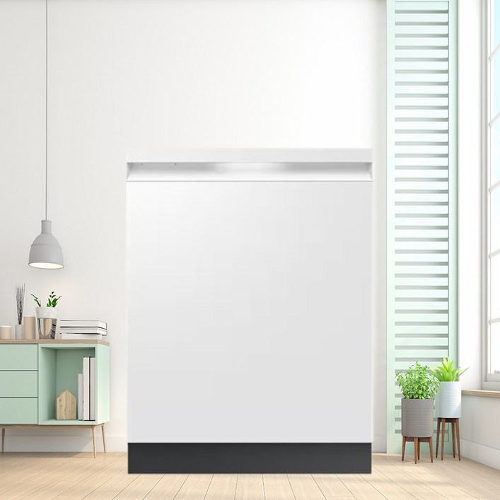 삼성전자 비스포크 25년형 식기세척기 14인용 DW80F73Y1UEW 에너지효율1등급 AI세척 빌트인 화이트