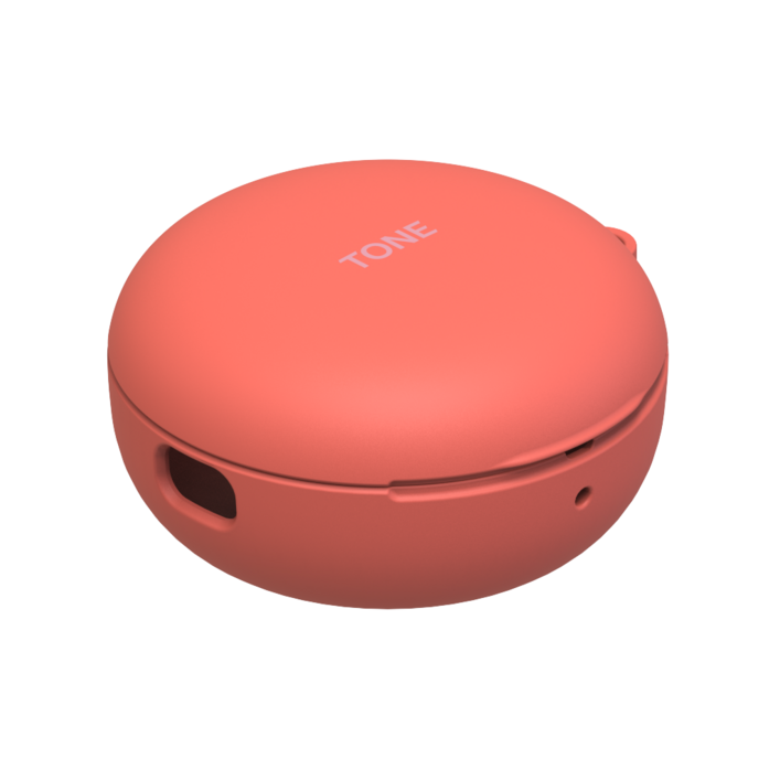 보이아 톤프리 UT90Q 소다 파스텔 하드 케이스, 크림 로즈, LG 톤프리 UT90Q