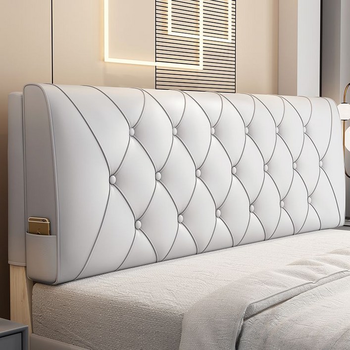 침대 헤드쿠션 침대헤드보드 프레임 벽쿠션 커버 리폼, 테크니컬천 워터 애쉬