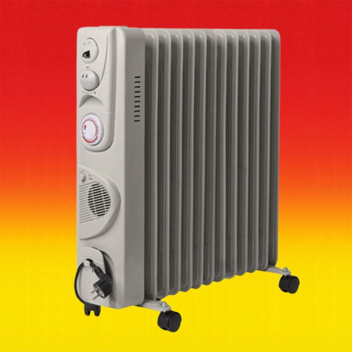 온풍기 라디에이터 가정용 사무실 화장실 7핀 11핀 13핀 3type