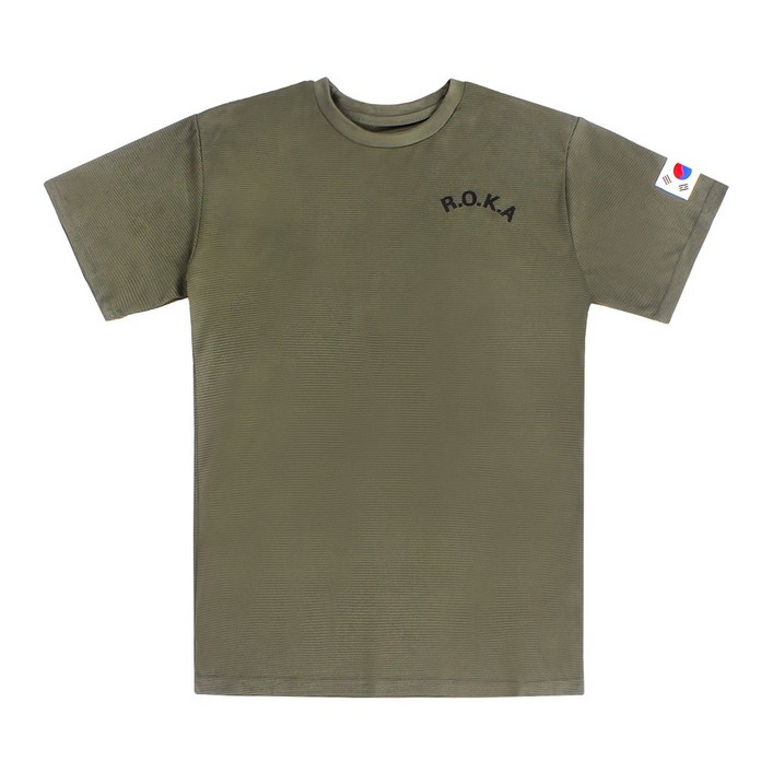 쿨링 ROKA 로카티 반팔  로카 코리아아미 반팔티 단체 티셔츠 반티 체육대회 유니폼