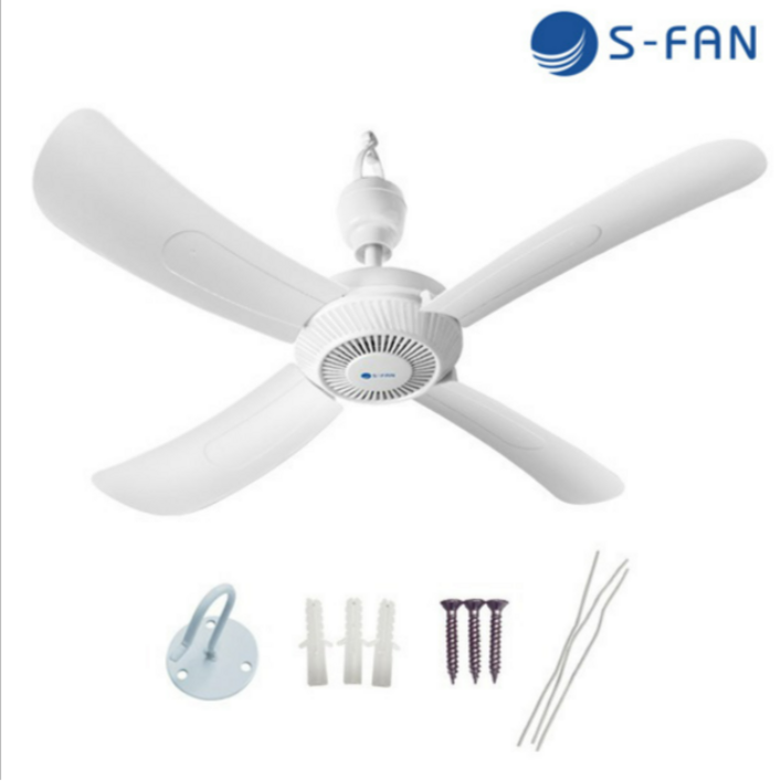 SFAN 타프팬 캠핑 선풍기 천장 실링팬 SFAN50 220V 화이트 캠핑 숏모드 SFAN 타프팬 캠핑 선풍기 천장 실링팬 SFAN50 220V 화이트 캠핑 숏모드
