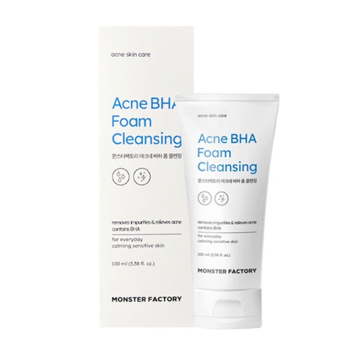 몬스터팩토리 아크네 바하 폼 클렌징 100ml
